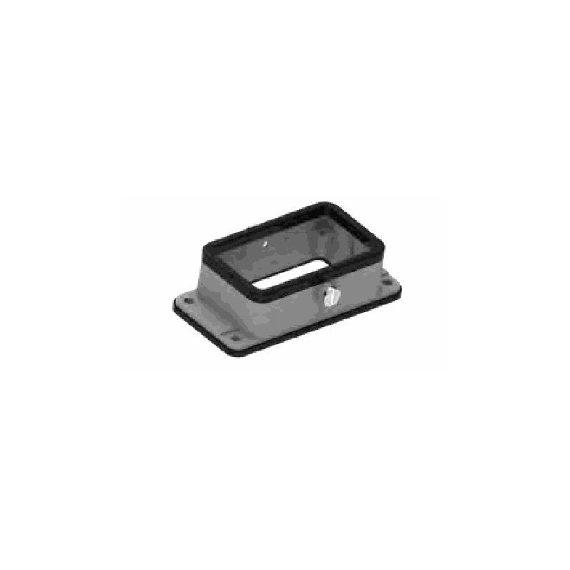 Embase encastrée 10B, Aluminium moulé sous pression, acier inoxydable, IP65, Sortie basse